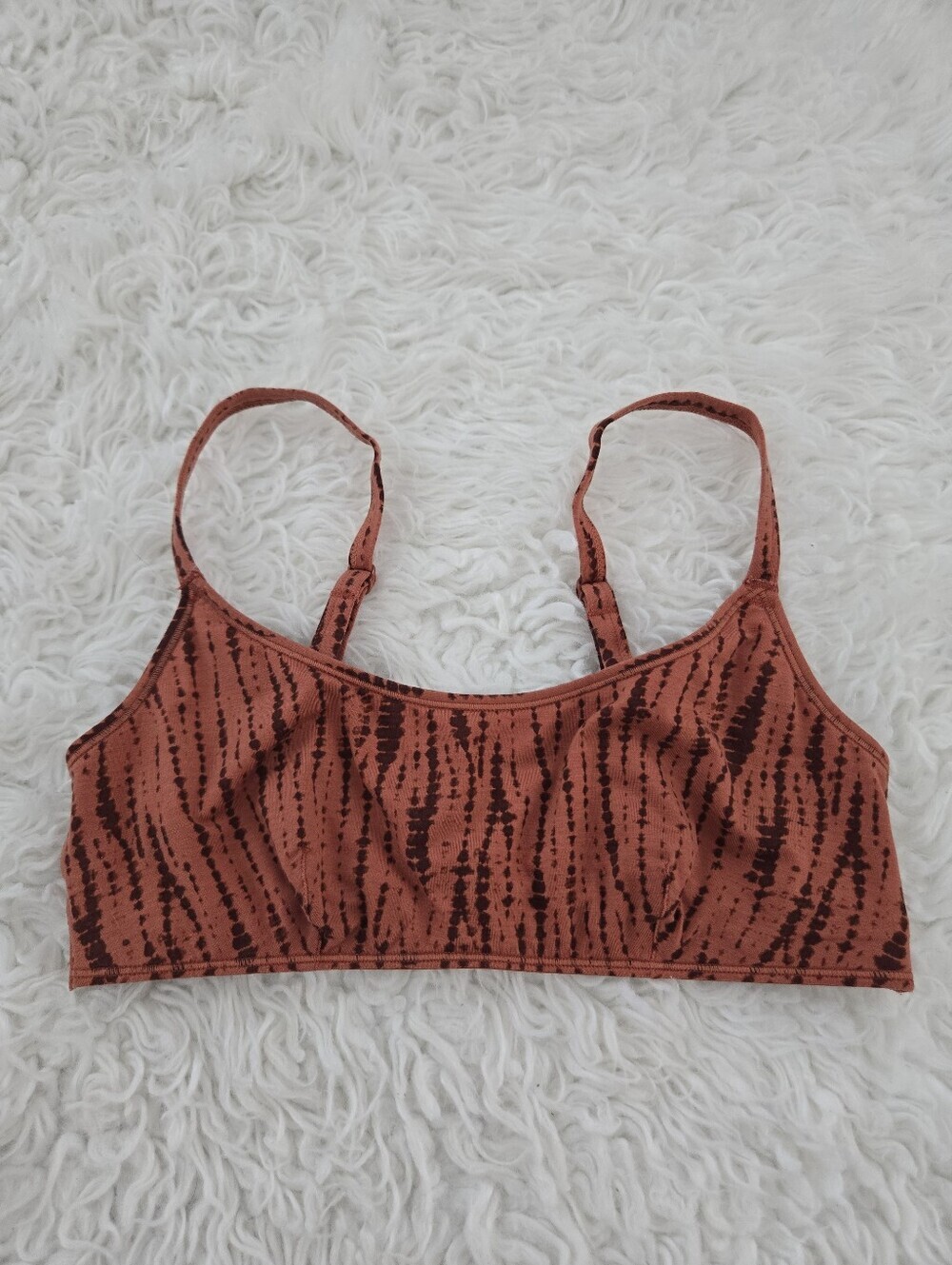 Parade Shibori Strappy Scoop Bralette. Size Small.
